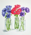 Watercolor 'ANEMONE BOUQUETS' 